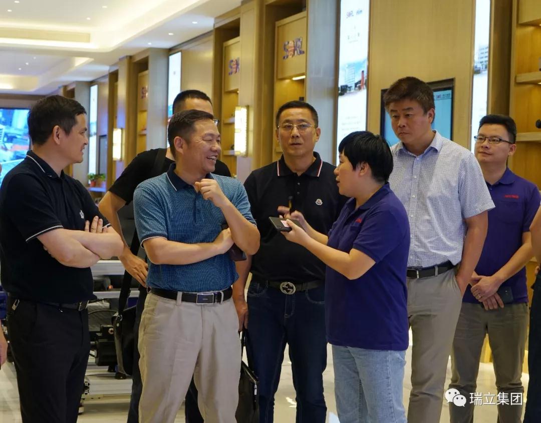 浙江省發改委副巡視員馬德富蒞臨瑞立走訪調研