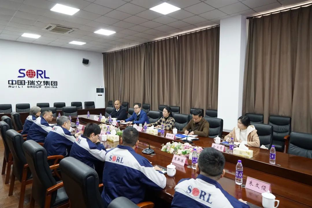 技工教育提質(zhì)擴(kuò)面丨浙江省機(jī)電集團(tuán)副總經(jīng)理陳曉一行來瑞立調(diào)研交流