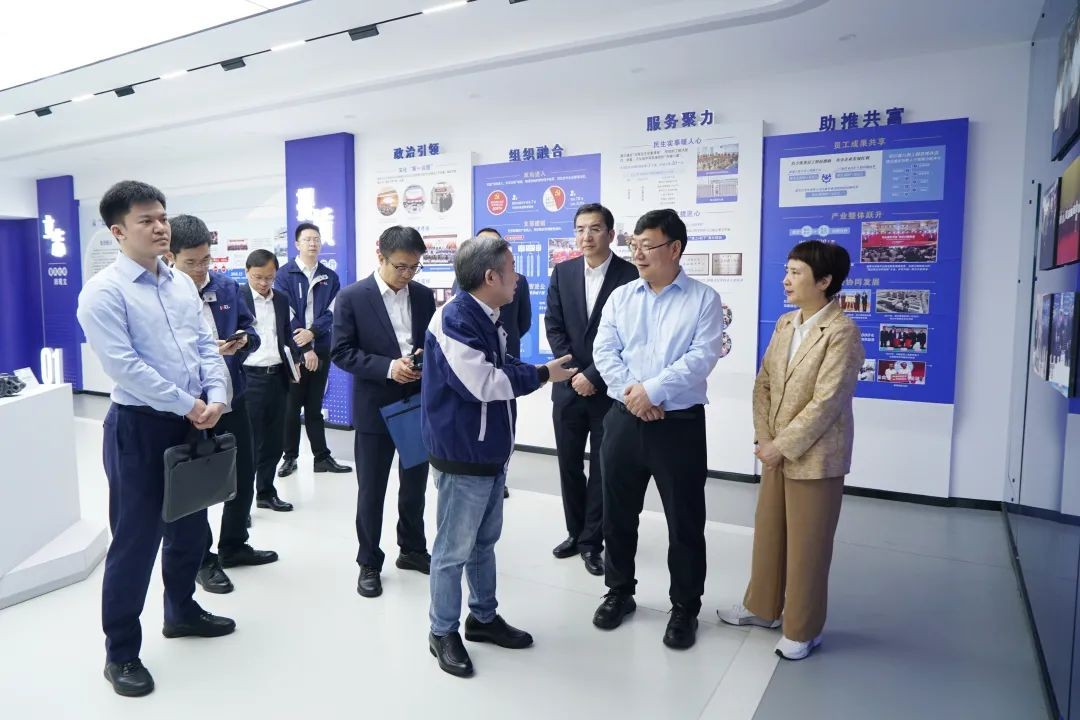 民生銀行行長王曉永調(diào)研瑞立